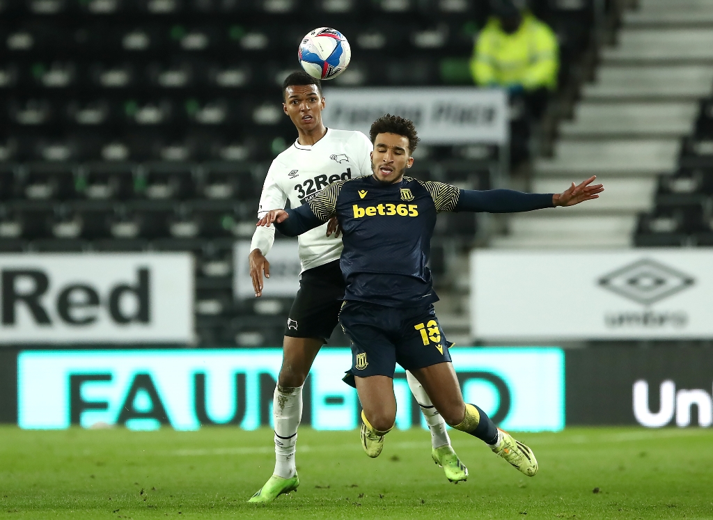 Derby County forward Morgan Whittaker