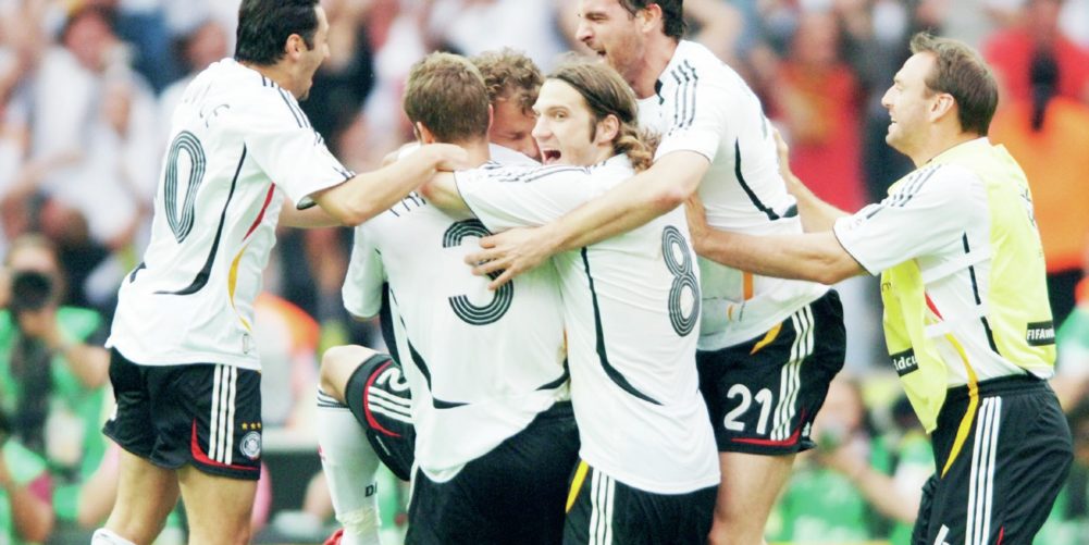 Germany celebrate