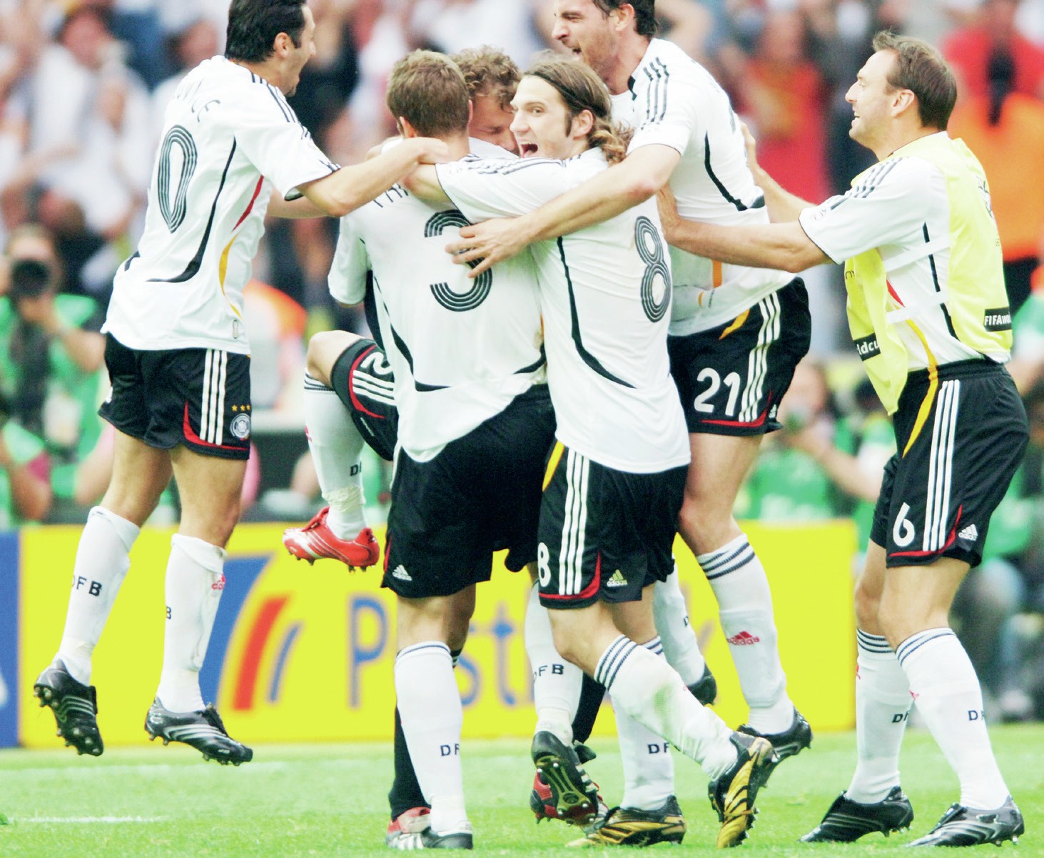 Germany celebrate